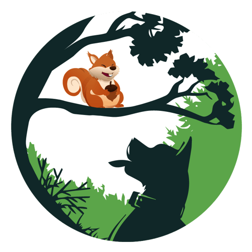 Squirrel inc logo closeup no text @4x