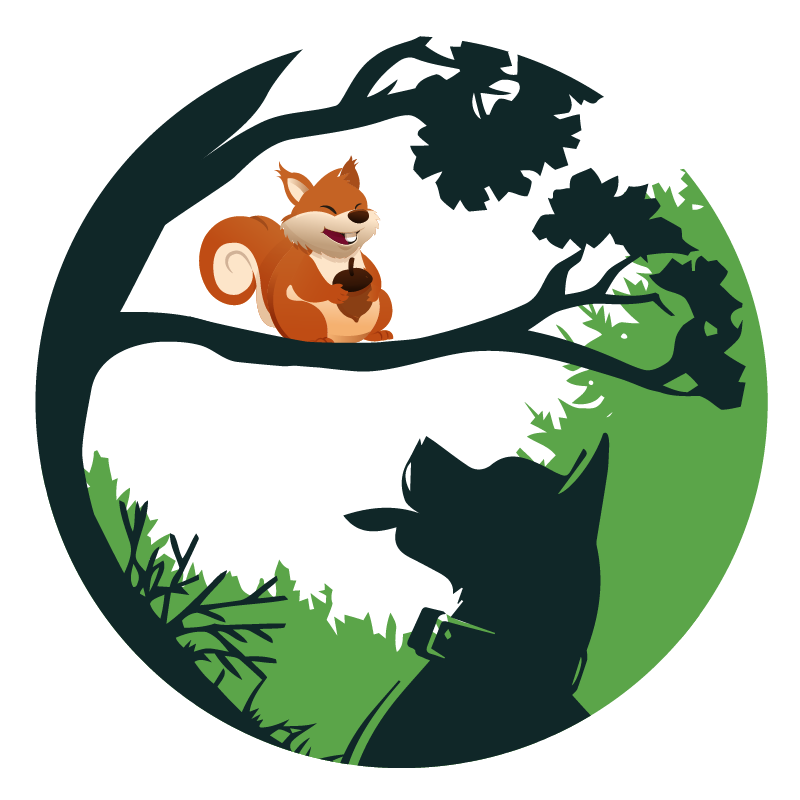 Squirrel inc logo closeup